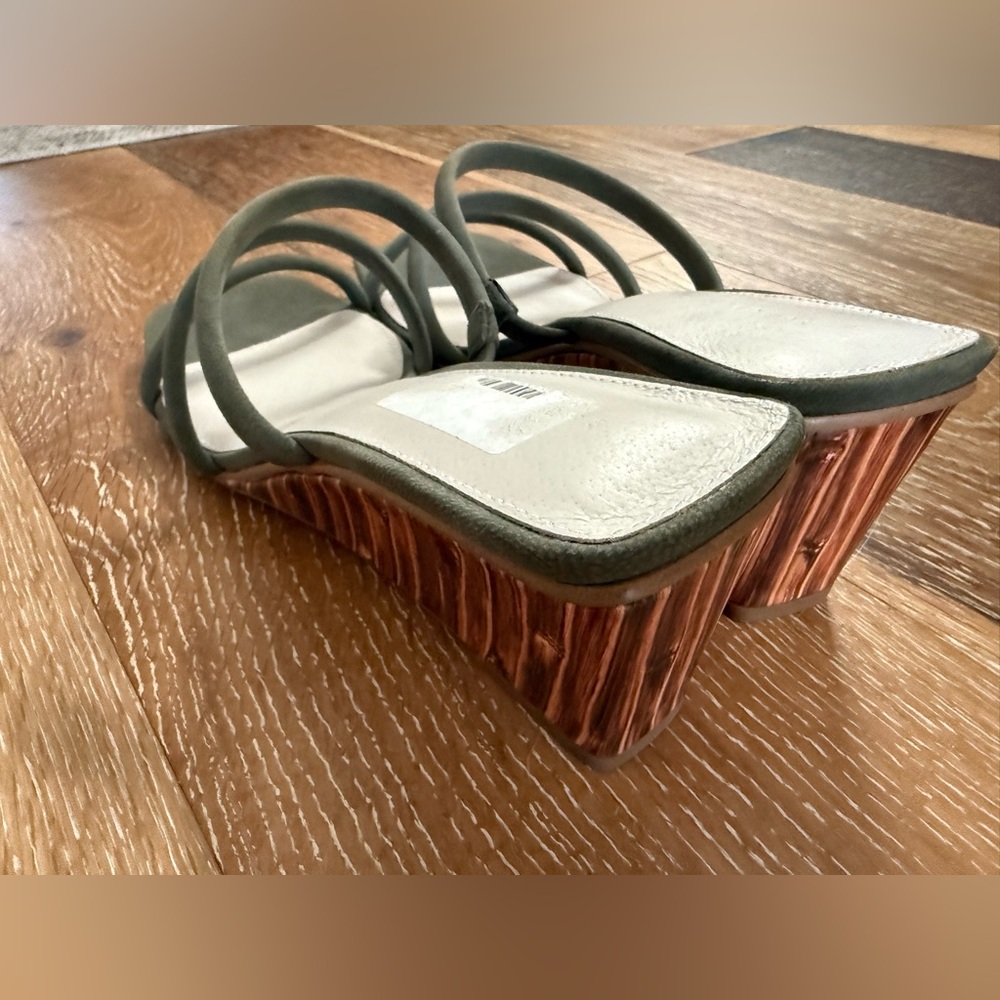 Sanctuary klique green wedges sandals - Picture 5 of 10